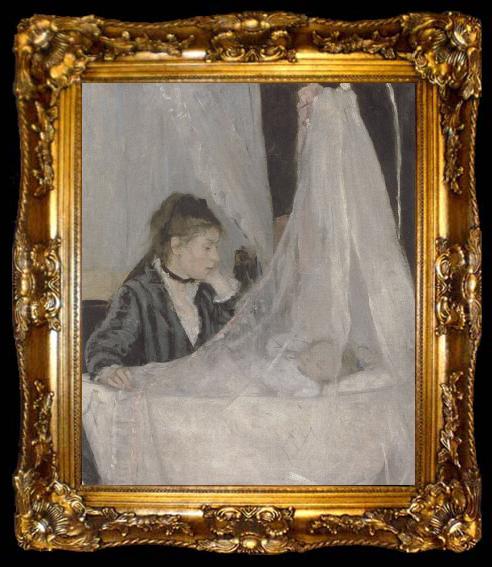 framed  Berthe Morisot le berceau, ta009-2